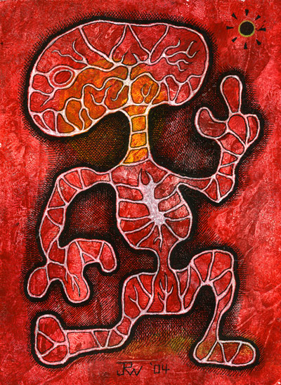 "MeatHead (painting)" is copyright ©2008 by J.R. Williams.  All rights reserved.  Reproduction prohibited.