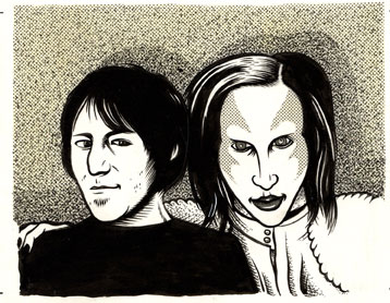 "Elliott Smith & Marilyn Manson" is copyright ©2008 by Eric Reynolds.  All rights reserved.  Reproduction prohibited.