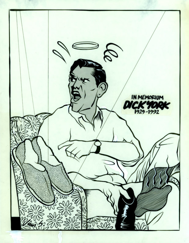 "DICK YORK" is copyright ©2008 by Jim Blanchard.  All rights reserved.  Reproduction prohibited.