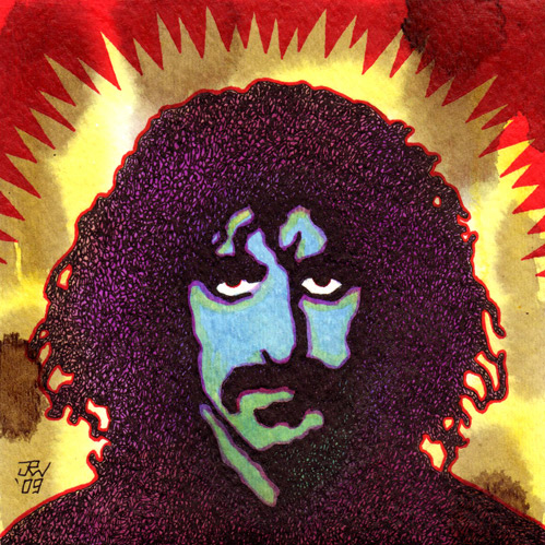 "Frank Zappa" is copyright ©2008 by J.R. Williams.  All rights reserved.  Reproduction prohibited.