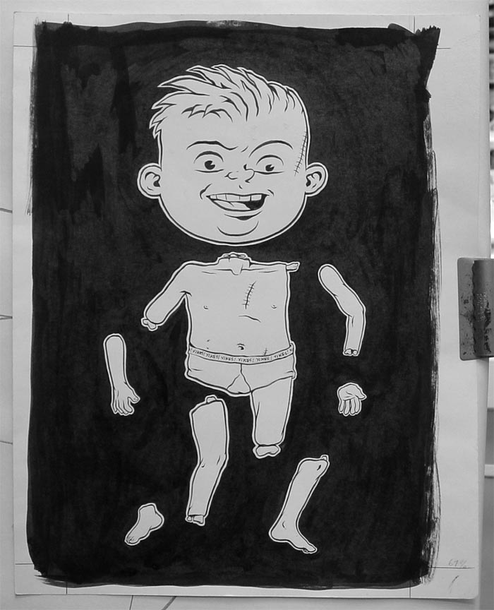 "P U L L A P A R T B O   Y" is copyright ©2008 by Steven Weissman.  All rights reserved.  Reproduction prohibited.