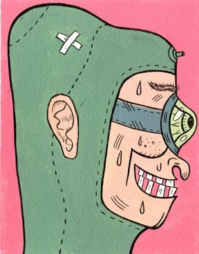 "Weirdo, Creep, Dweeb #15" is copyright ©2008 by Kevin Scalzo.  All rights reserved.  Reproduction prohibited.