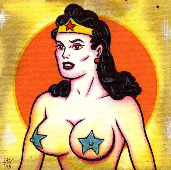 "Wonder Woman 2" is copyright ©2008 by J.R. Williams.  All rights reserved.  Reproduction prohibited.