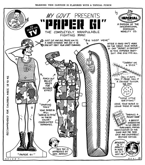 "A SLEEPYHEAD TALE - "PAPER GI"" is copyright ©2008 by Jeremy Eaton.  All rights reserved.  Reproduction prohibited.