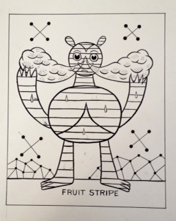 "Fruit Stripe (Sugar Booger)" is copyright ©2008 by Kevin Scalzo.  All rights reserved.  Reproduction prohibited.