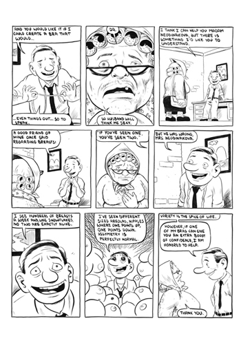 "The Man Who Loved Breasts Page 8" is copyright ©2008 by Robert Goodin.  All rights reserved.  Reproduction prohibited.