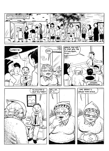 "The Man Who Loved Breasts Page 7" is copyright ©2008 by Robert Goodin.  All rights reserved.  Reproduction prohibited.