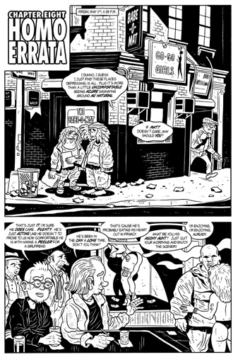 "MW #8, page 1" is copyright ©2008 by Bob Fingerman.  All rights reserved.  Reproduction prohibited.
