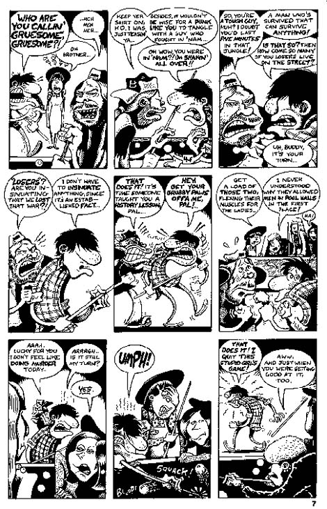 "HATE #2, pg 7" is copyright &copy;2008 by Peter Bagge.  All rights reserved.  Reproduction prohibited.