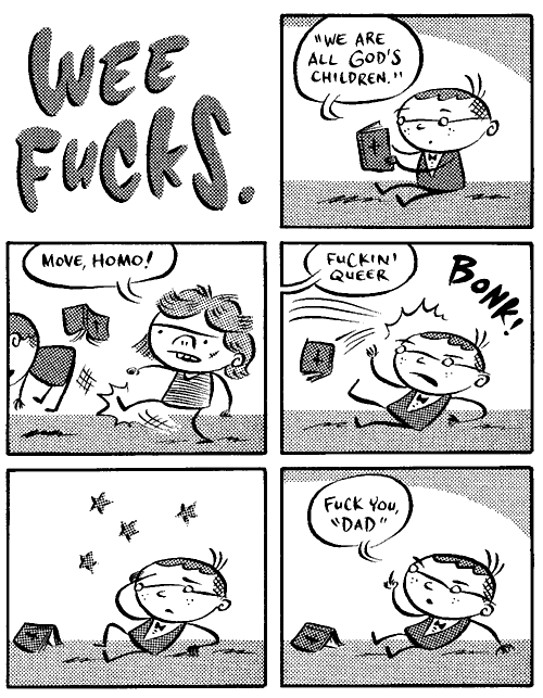 "Wee Fucks" is copyright &copy;2008 by Ivan Brunetti.  All rights reserved.  Reproduction prohibited.