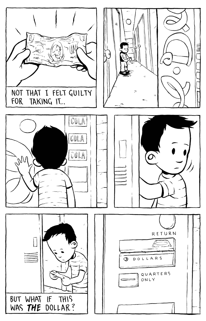 "Col-Dee p16 : not that I felt guilty" is copyright ©2008 by Jordan Crane.  All rights reserved.  Reproduction prohibited.