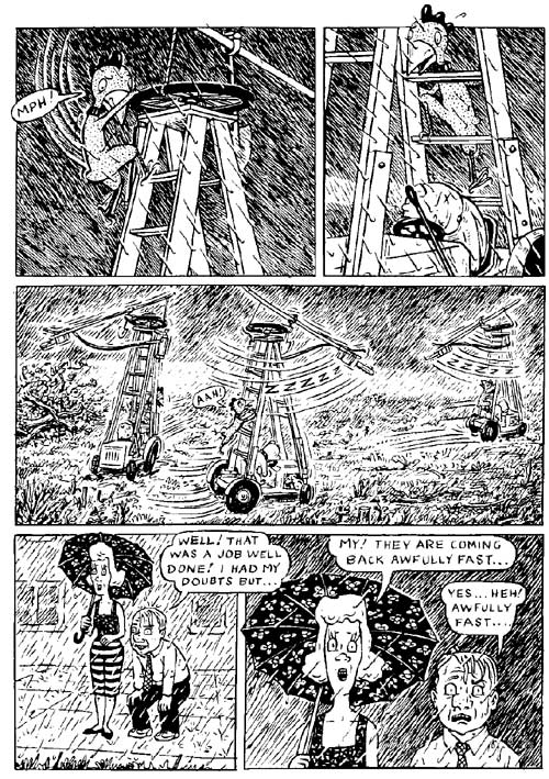 "Fuzz &amp;amp; Pluck chapter 4, page 7" is copyright ©2008 by Ted Stearn.  All rights reserved.  Reproduction prohibited.