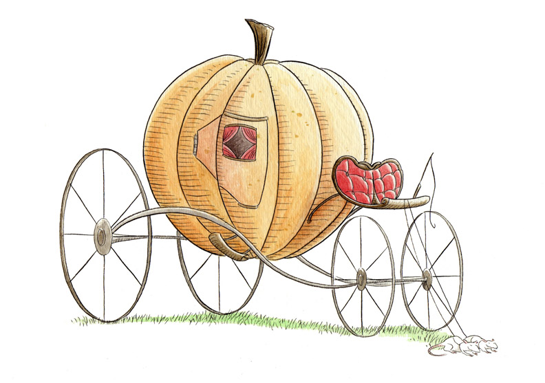 "FAIRY TALE ICON - THE PUMPKIN COACH" is copyright ©2008 by Jeremy Eaton.  All rights reserved.  Reproduction prohibited.