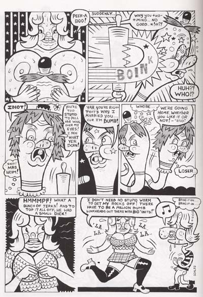 "Dirty Stories: Wiggly Woim pg. 4" is copyright ©2008 by Kevin Scalzo.  All rights reserved.  Reproduction prohibited.