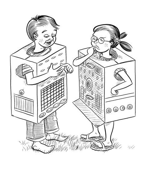 "CARDBOARD COMPUTERS" is copyright ©2008 by Jeremy Eaton.  All rights reserved.  Reproduction prohibited.