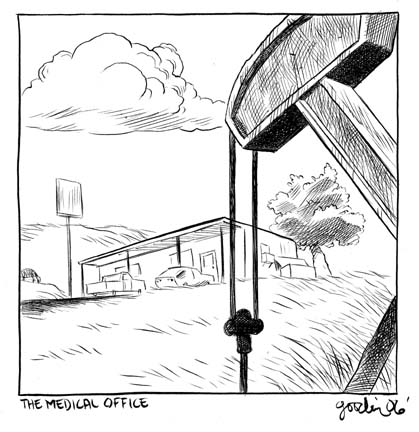 "McSWEENEY'S 21 Dr. Raju Gopalarajan - Office" is copyright ©2008 by Robert Goodin.  All rights reserved.  Reproduction prohibited.