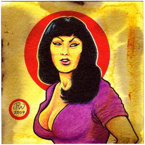 "Tura Satana" is copyright ©2008 by J.R. Williams.  All rights reserved.  Reproduction prohibited.