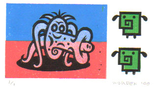 "block print - edition of one" is copyright ©2008 by Dennis Worden.  All rights reserved.  Reproduction prohibited.