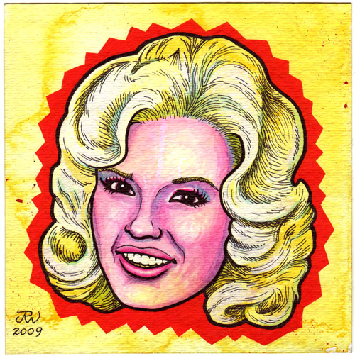 "Jayne Mansfield" is copyright ©2008 by J.R. Williams.  All rights reserved.  Reproduction prohibited.