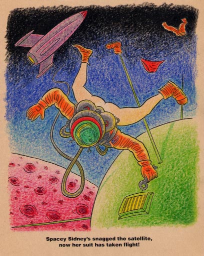 "BUSY GIRLS!-SPACEY SIDNEY(COLOR)" is copyright ©2008 by Jeremy Eaton.  All rights reserved.  Reproduction prohibited.