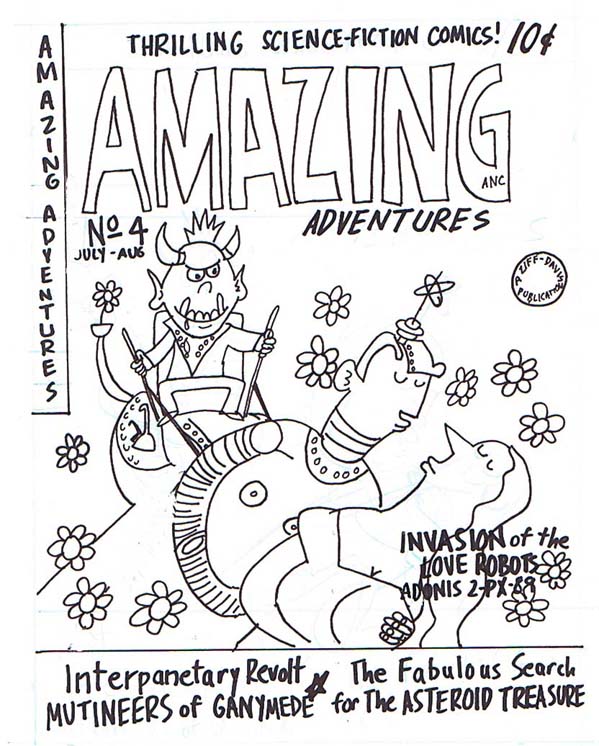 "Amazing Adventures #4" is copyright ©2008 by Sam Henderson.  All rights reserved.  Reproduction prohibited.