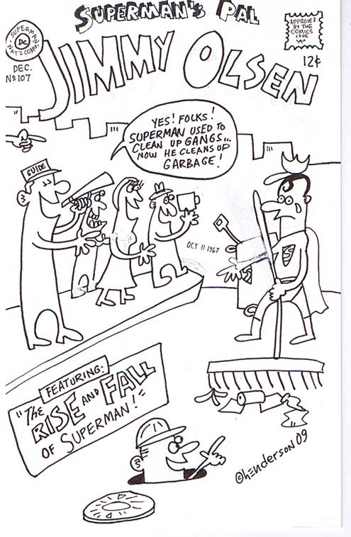 "Superman's Pal, Jimmy Olsen #107" is copyright ©2008 by Sam Henderson.  All rights reserved.  Reproduction prohibited.