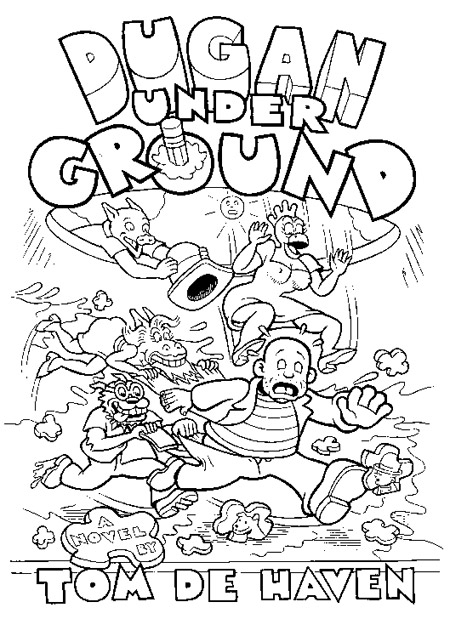 "'Dougan Under Ground' cover art" is copyright ©2008 by Kim Deitch.  All rights reserved.  Reproduction prohibited.