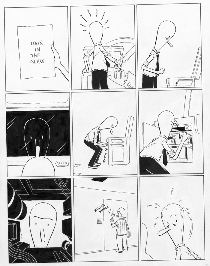 "Copy, page 6, from Stories Vol. 2" is copyright ©2008 by Martin Cendreda.  All rights reserved.  Reproduction prohibited.