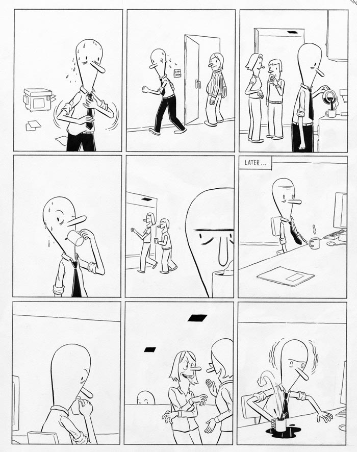 "Copy, page 7, from Stories Vol. 2" is copyright ©2008 by Martin Cendreda.  All rights reserved.  Reproduction prohibited.