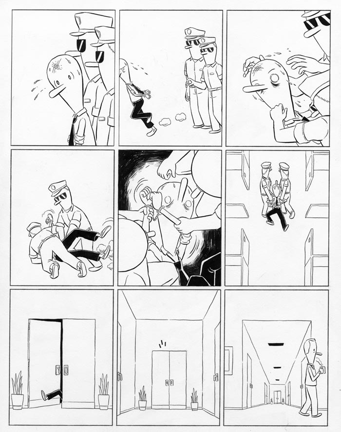"Copy, page 15, from Stories Vol. 2" is copyright ©2008 by Martin Cendreda.  All rights reserved.  Reproduction prohibited.