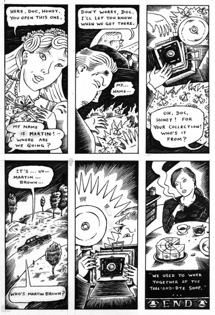 "RAW - Proxy pg.12" is copyright ©2008 by Richard Sala.  All rights reserved.  Reproduction prohibited.