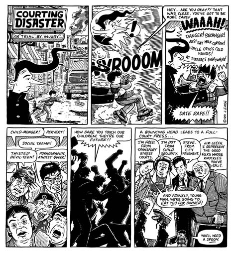 "A SLEEPYHEAD TALE - COURTING DISASTER" is copyright ©2008 by Jeremy Eaton.  All rights reserved.  Reproduction prohibited.