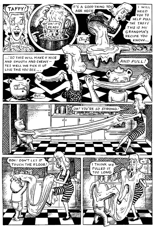 "Fuzz &amp;amp; Pluck chapter 3, page 4" is copyright ©2008 by Ted Stearn.  All rights reserved.  Reproduction prohibited.