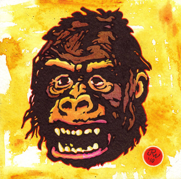 "Killer Gorilla" is copyright ©2008 by J.R. Williams.  All rights reserved.  Reproduction prohibited.
