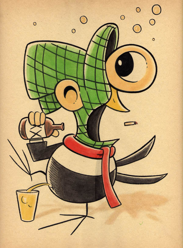 "CARTOON JUMBLE! DRINKY CROW & ANDY CAPP" is copyright ©2008 by Jeremy Eaton.  All rights reserved.  Reproduction prohibited.