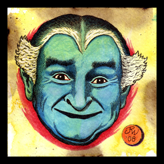 "Grandpa Munster" is copyright ©2008 by J.R. Williams.  All rights reserved.  Reproduction prohibited.