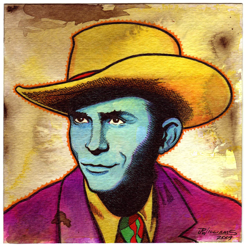 "Hank Williams" is copyright ©2008 by J.R. Williams.  All rights reserved.  Reproduction prohibited.