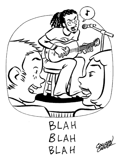 "Blah Blah Blah" is copyright ©2008 by Colleen Coover.  All rights reserved.  Reproduction prohibited.