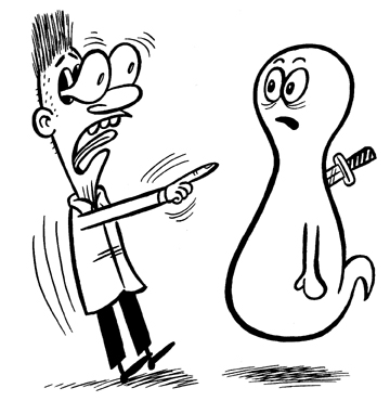 "VICE magazine- Psychopaths: G-G-G-Ghost" is copyright &copy;2008 by Johnny Ryan.  All rights reserved.  Reproduction prohibited.