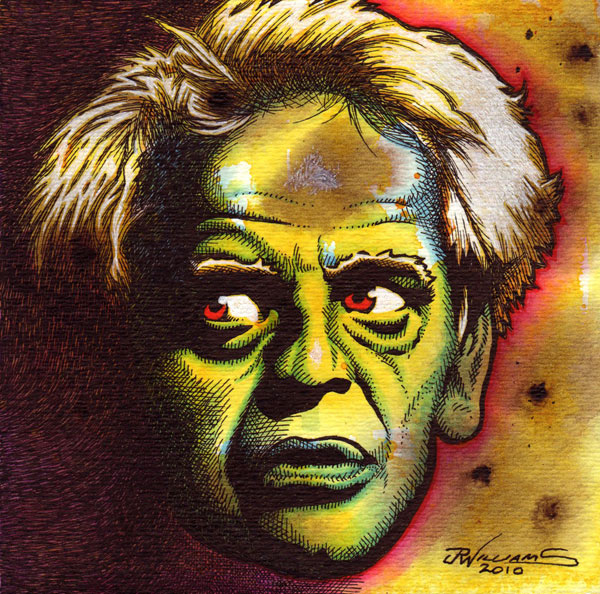 "Klaus Kinski" is copyright ©2008 by J.R. Williams.  All rights reserved.  Reproduction prohibited.