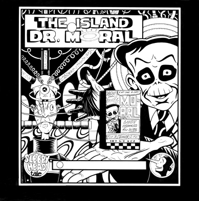 "THE ISLAND OF DR. MORAL - COVER" is copyright ©2008 by Jeremy Eaton.  All rights reserved.  Reproduction prohibited.