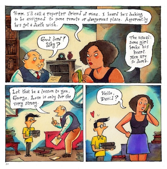 "Super-Enigmatix - Page 23" is copyright ©2008 by Richard Sala.  All rights reserved.  Reproduction prohibited.