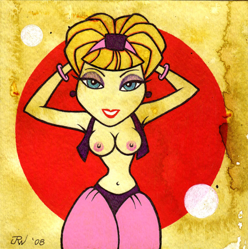 "I Dream of Jeannie" is copyright ©2008 by J.R. Williams.  All rights reserved.  Reproduction prohibited.