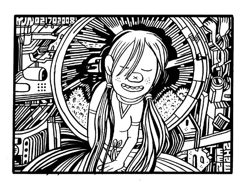 "ENTER THE CARTOON UTOPIA #19" is copyright ©2008 by Ron Regé, Jr..  All rights reserved.  Reproduction prohibited.