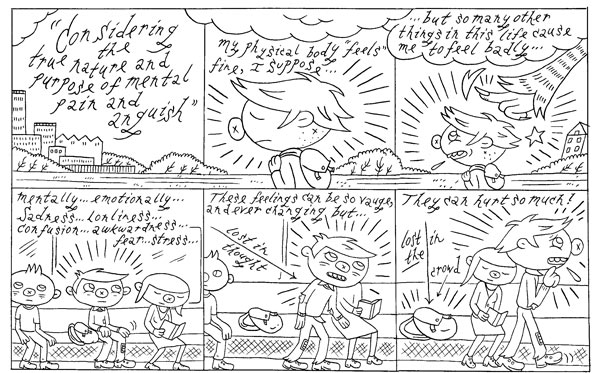 "OUCH - Boy comic - top" is copyright ©2008 by Ron Regé, Jr..  All rights reserved.  Reproduction prohibited.