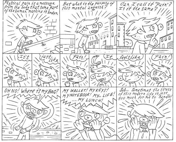 "OUCH - Boy comic - bottom part" is copyright ©2008 by Ron Regé, Jr..  All rights reserved.  Reproduction prohibited.