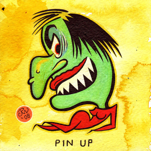 "Pin Up" is copyright ©2008 by J.R. Williams.  All rights reserved.  Reproduction prohibited.