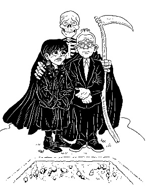 "COVER DRAWING MINIMUM WAGE #7" is copyright ©2008 by Bob Fingerman.  All rights reserved.  Reproduction prohibited.