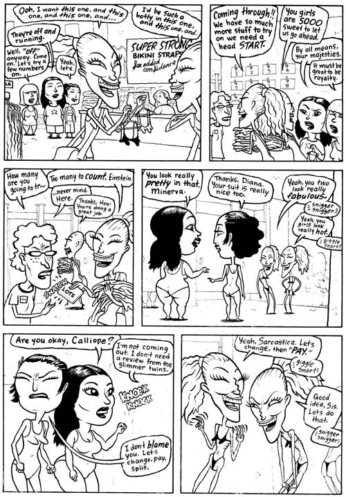 "Wonder Woman p. 3" is copyright ©2008 by Dave Cooper.  All rights reserved.  Reproduction prohibited.