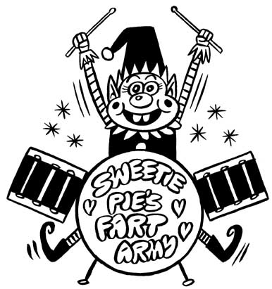"Sweetie Pie's Fart Army" is copyright &copy;2008 by Johnny Ryan.  All rights reserved.  Reproduction prohibited.